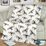 Eagle Pattern Print Design 03 Premium Blanket