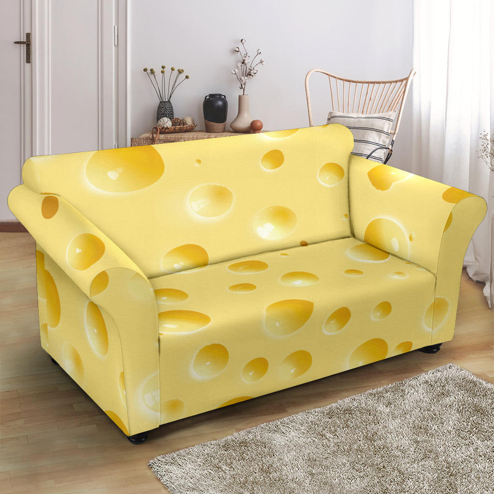 Cheese Texture Loveseat Couch Slipcover
