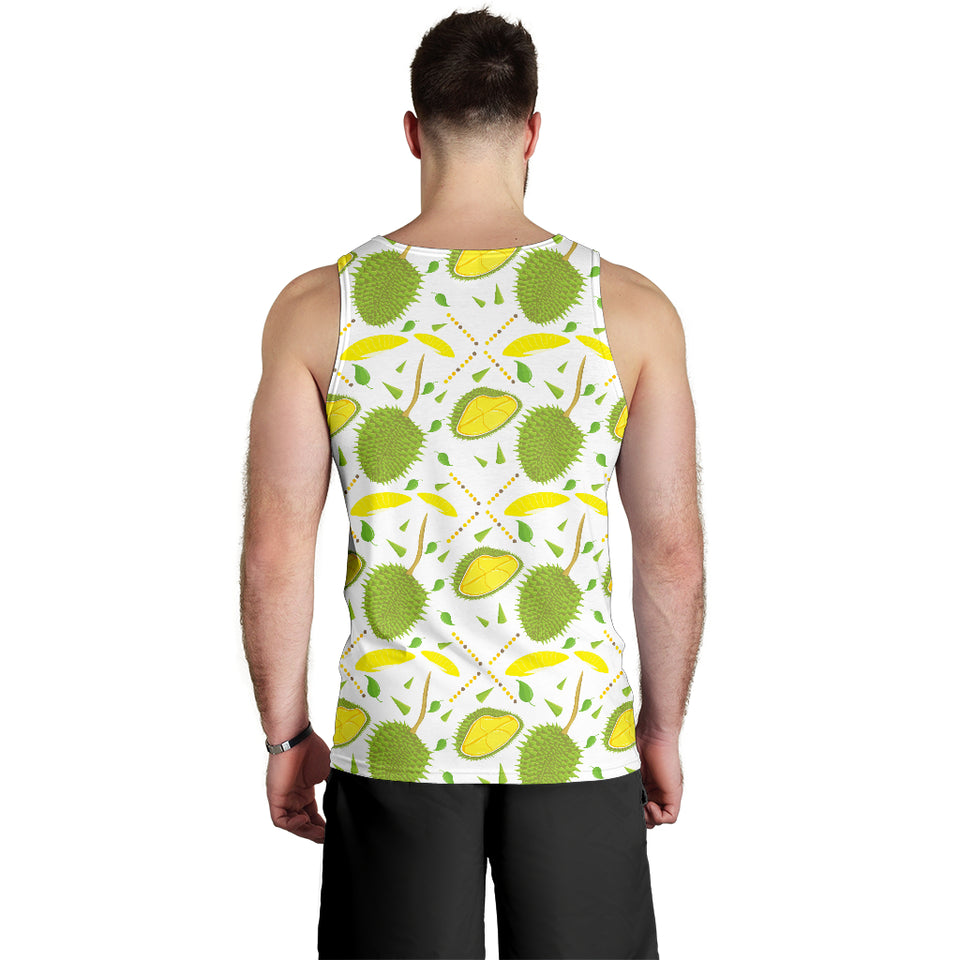 Durian pattern background Men Tank Top