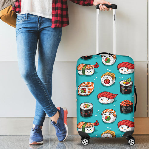 Cute Sushi Pattern Cabin Suitcases Luggages