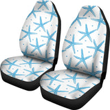 Watercolor Starfish Pattern  Universal Fit Car Seat Covers