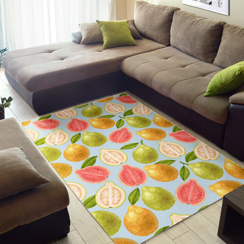 Guava Design Pattern Area Rug