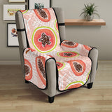 papaya leaves pattern Chair Cover Protector