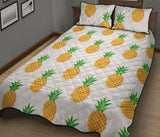 Pineapples pattern Quilt Bed Set