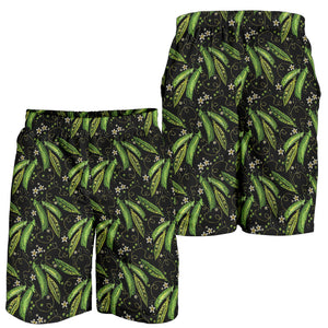 Green Peas Pattern Print Design 02 Men Shorts