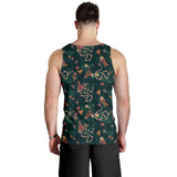 Snake forest pattern Men Tank Top