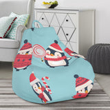 Cute Penguin Christmas  Design Pattern Bean Bag Cover