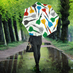 Darts Pattern Print Design 03 Umbrella