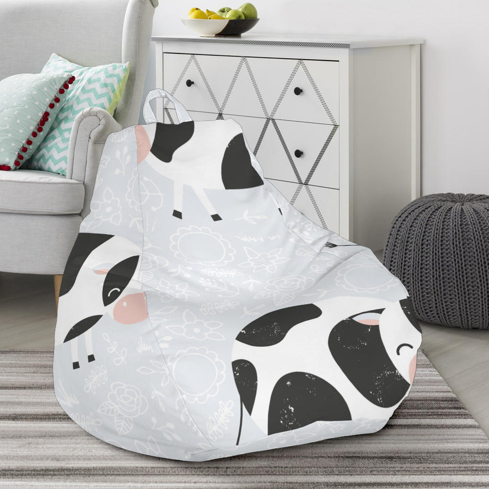 Cute Cows Pattern Bean Bag Cover