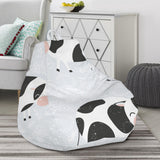 Cute Cows Pattern Bean Bag Cover