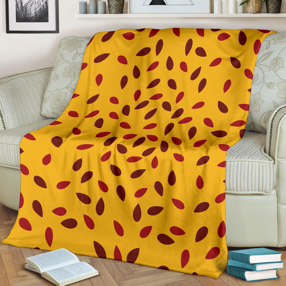Passion Fruit Texture Premium Blanket