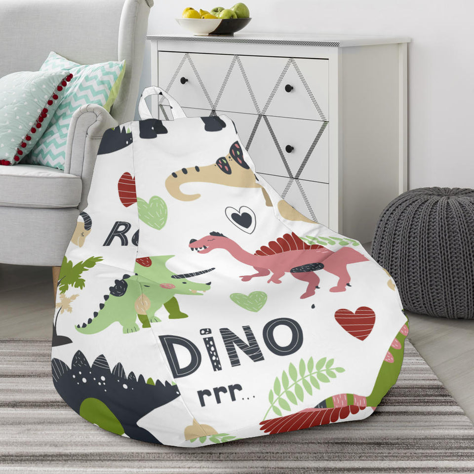 Cute Dinosaurs Pattern Bean Bag Cover