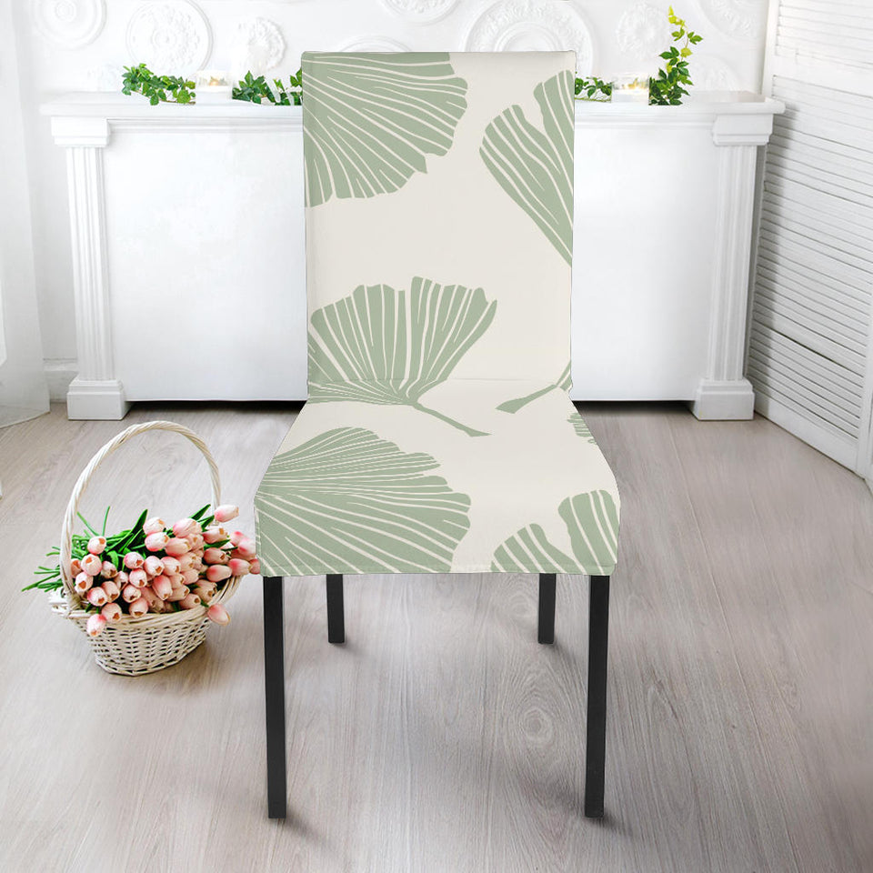 Ginkgo Leaves Pattern Dining Chair Slipcover