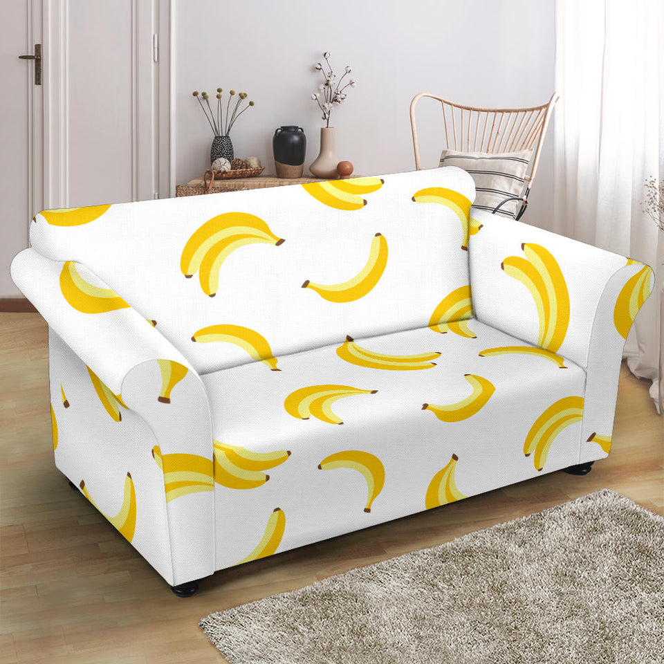 Banana Pattern Loveseat Couch Slipcover