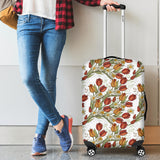 Red Tulips And Daffodils Pattern Cabin Suitcases Luggages