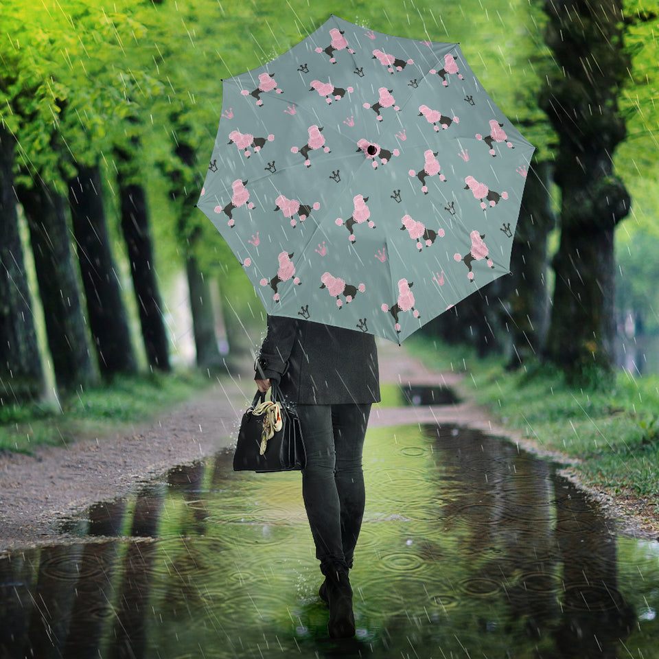 Poodle Dog Pattern Umbrella