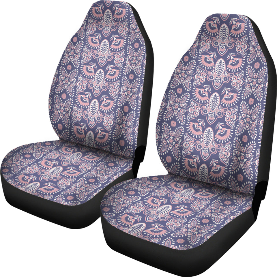 Indian Batik Style Pattern Universal Fit Car Seat Covers