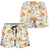 Lion Pattern Print Design 04 Women Shorts