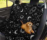 Hand Drawn Space Rocket Star Planet Dog Car Seat Covers