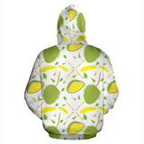 Durian Pattern Background Men Women Pullover Hoodie