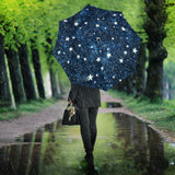 Night Sky Star Pattern Umbrella