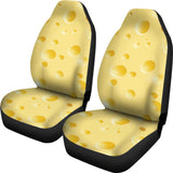 Cheese Texture  Universal Fit Car Seat Covers
