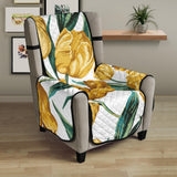 yellow tulips pattern Chair Cover Protector