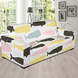 Whale Dot Pattern Sofa Slipcover