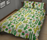 Cactus pattern Quilt Bed Set