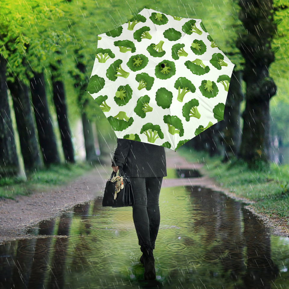 Cute Broccoli Pattern Umbrella