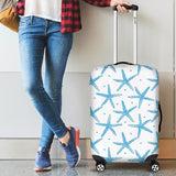 Watercolor Starfish Pattern Cabin Suitcases Luggages