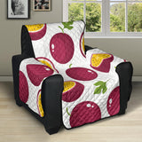 Passion fruit design pattern Recliner Cover Protector