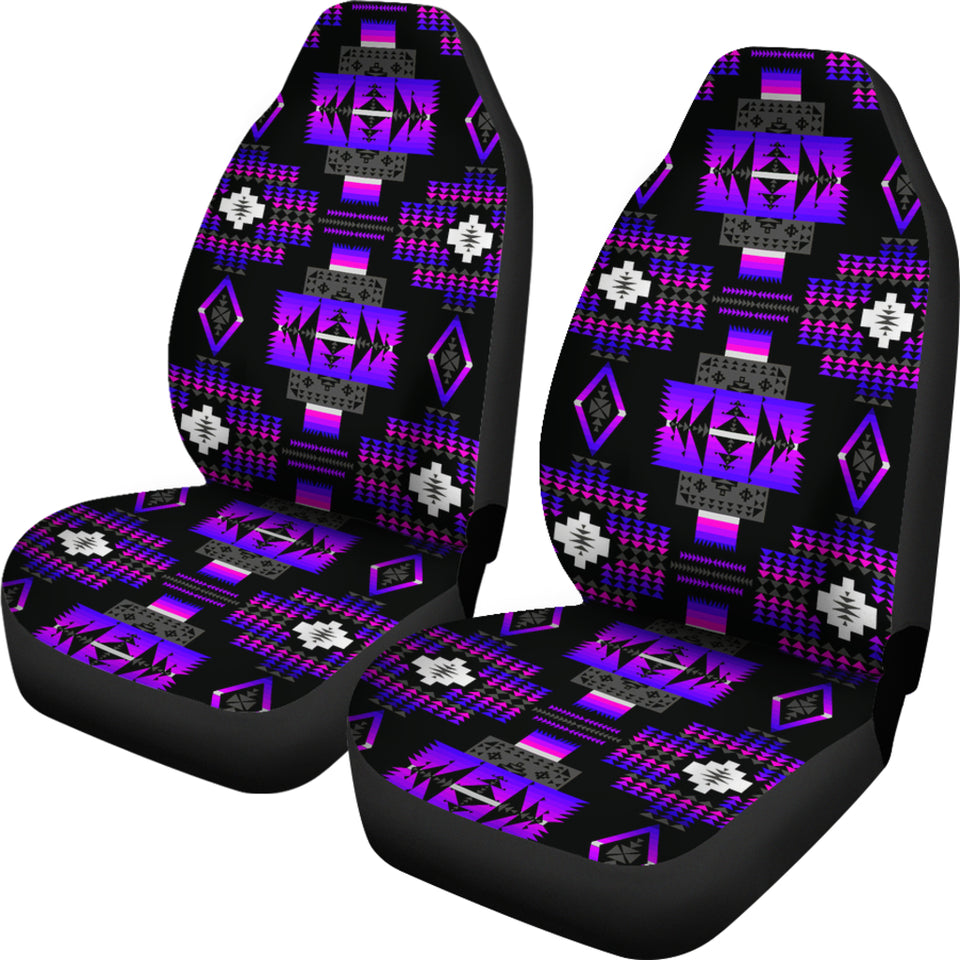 Seven Tribes Purple Thunder Car Seat Covers