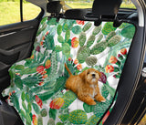 Cactus Design Pattern Copy Dog Car Seat Covers
