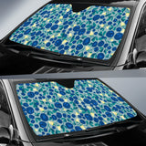 Blueberry Design Pattern Car Sun Shade