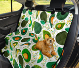 Avocado Design Pattern Dog Car Seat Covers