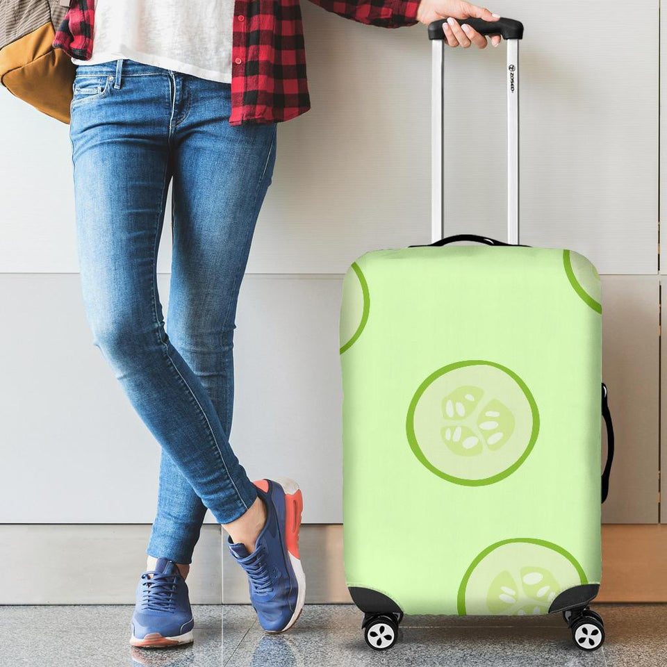 Cucumber Pattern Cabin Suitcases Luggages
