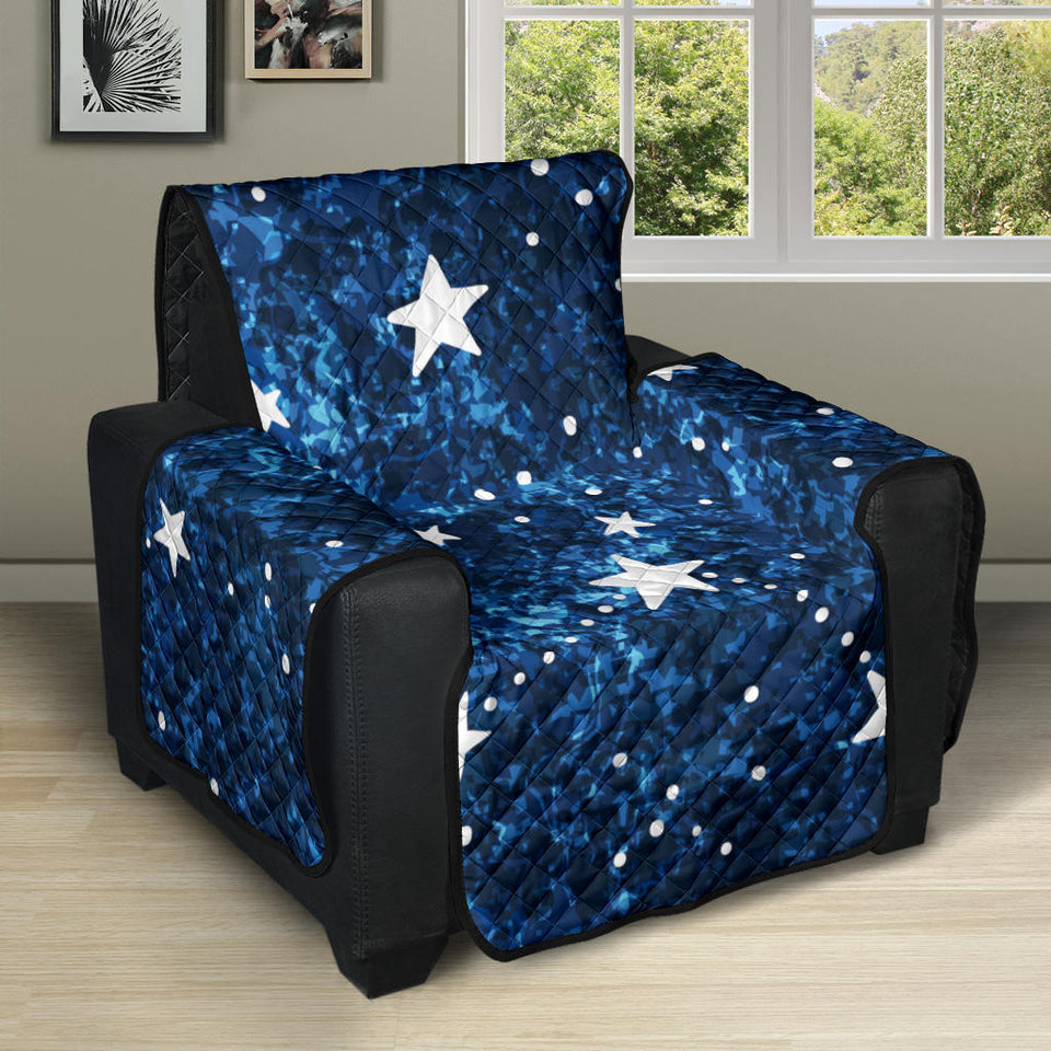 Night sky star pattern Recliner Cover Protector