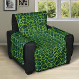 Crocodile Skin Printed Recliner Cover Protector