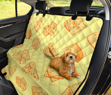 Cheese Design Pattern Dog Car Seat Covers
