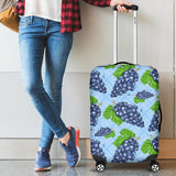 Watercolor Grape Pattern Cabin Suitcases Luggages