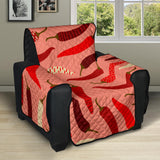 Beautiful Chili peppers pattern Recliner Cover Protector