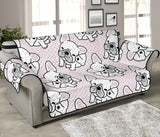 Cute french bulldog pattern Sofa Cover Protector