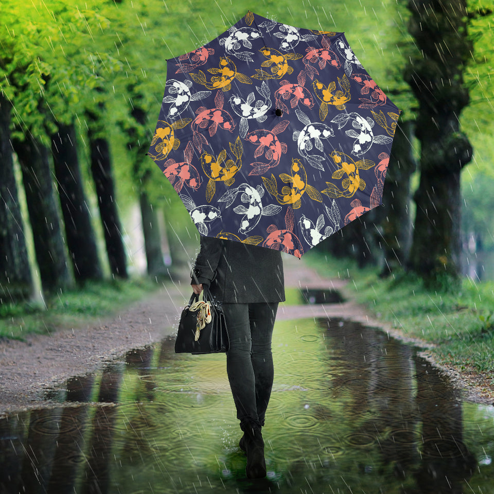 Koi Fish Carp Fish Pattern Umbrella