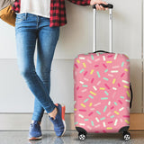 Pink Donut Glaze Candy Pattern Cabin Suitcases Luggages