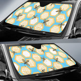 Bee Honeycomb Pattern Car Sun Shade