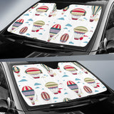 Hot Air Balloon Pattern Car Sun Shade