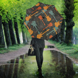 Electric Guitars Pattern Umbrella