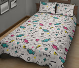 Candy design pattern Quilt Bed Set