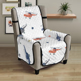 Cute helicopter star pattern Chair Cover Protector